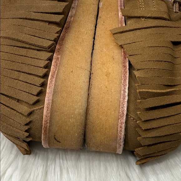 Sperry x Rebecca Minkoff Brown Fringe Chukka Boots - Picture 12 of 12